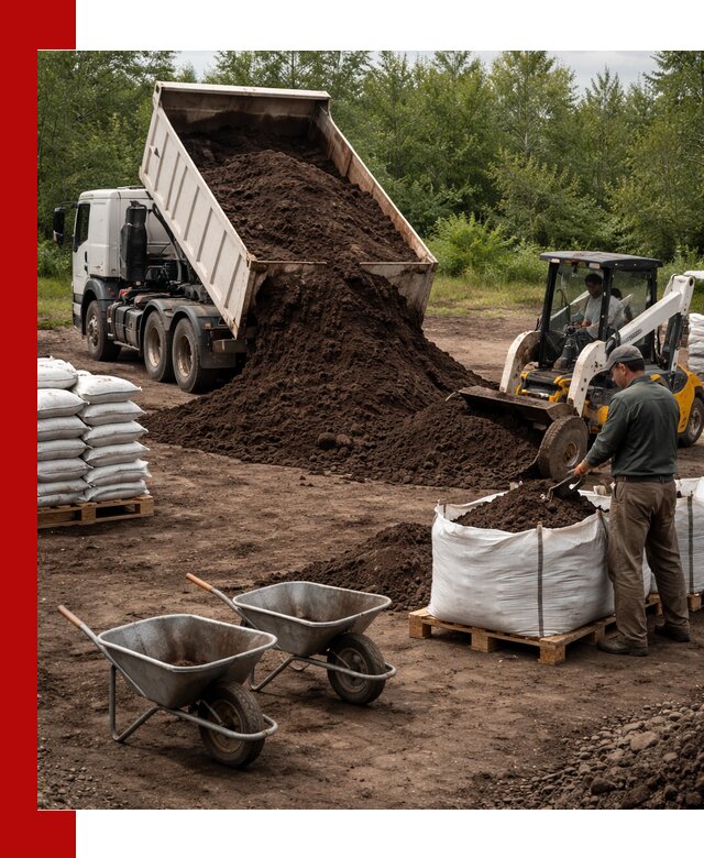 Доставка и продажа торфогрунта в Саранске оптом и в розницу