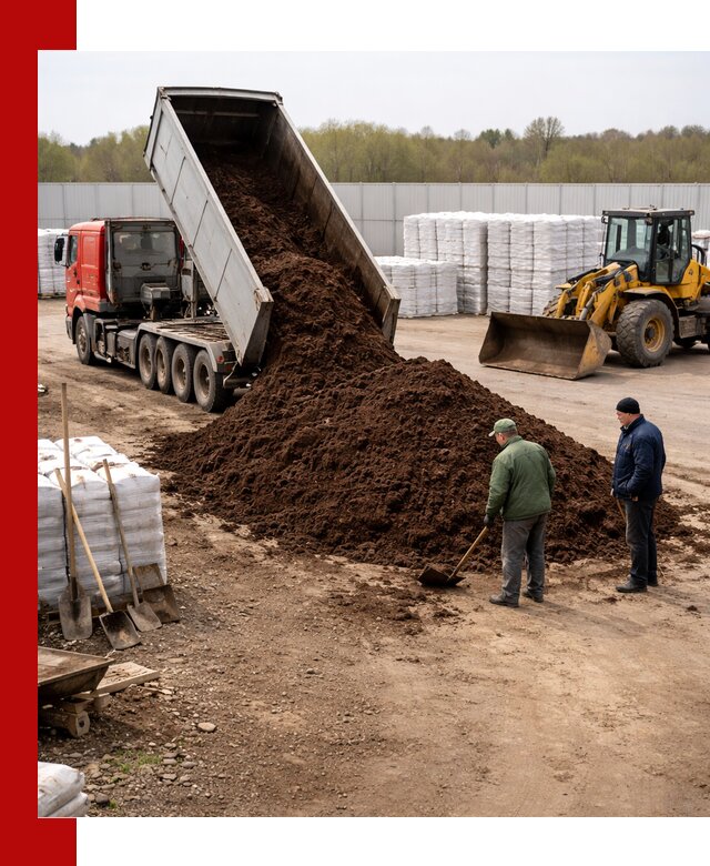 Доставка торфяных смесей оптом и в розницу в Саранске