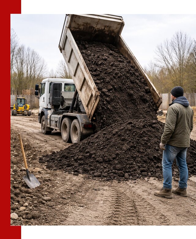 Доставка чернозема навалом в Саранске быстро и выгодно