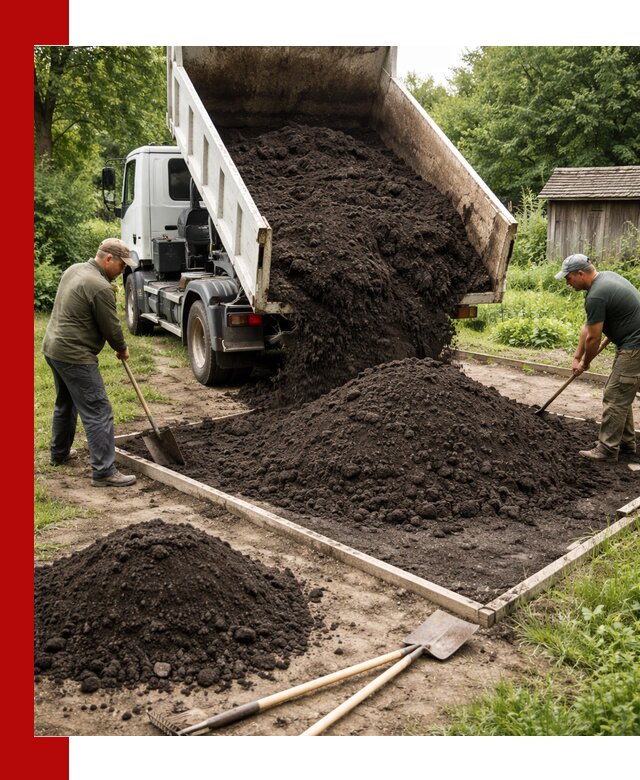 Купить чистый чернозем для огорода с доставкой в Саранске