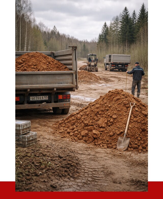 Глина и суглинки в Саранске от 4741 р. за куб | ПРОНЕРУДСрн