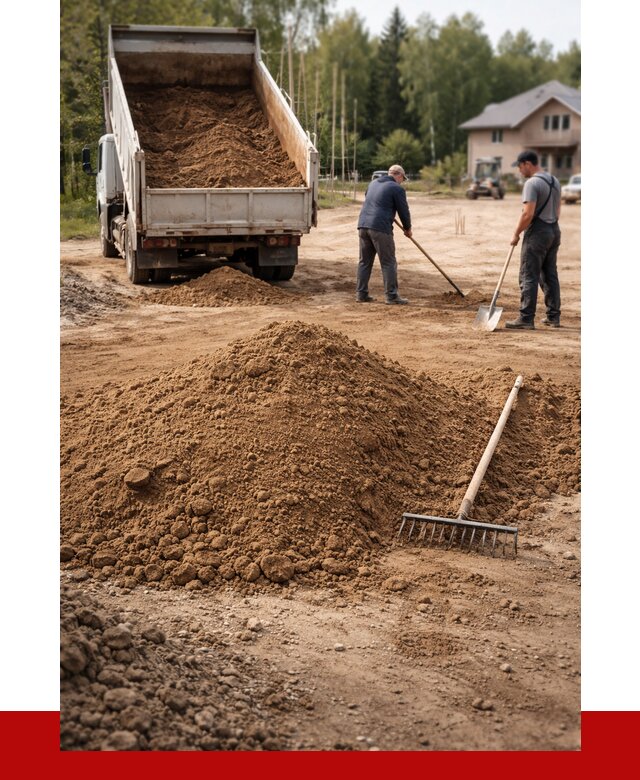 Суглинок для планировки в Саранске с доставкой от 4425 р. | ПРОНЕРУДСрн