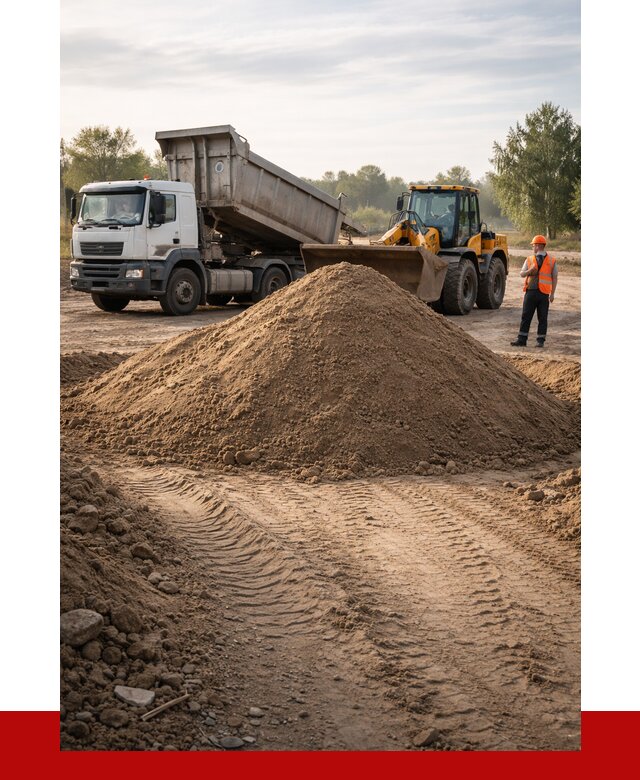 Купить песчаный грунт с доставкой в Саранске от 4425 р. | ПРОНЕРУДСрн