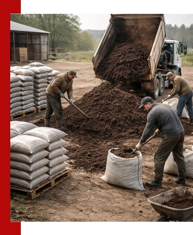 Доставка компоста оптом и в розницу в Саранске