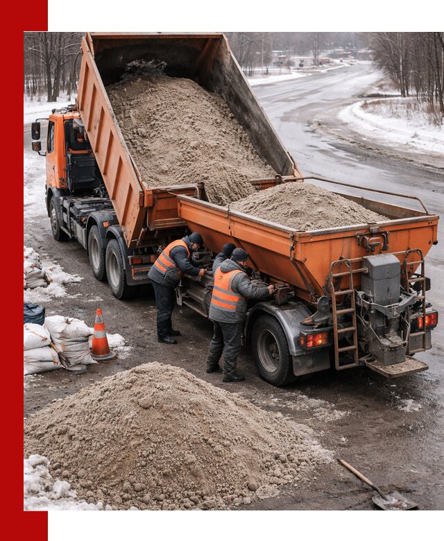 Поставка и вывоз пескосоля в Саранске оптом и в розницу