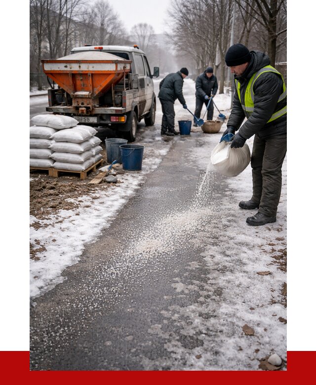 Реагент против гололеда в Саранске с доставкой от 4741 р. | ПРОНЕРУДСрн