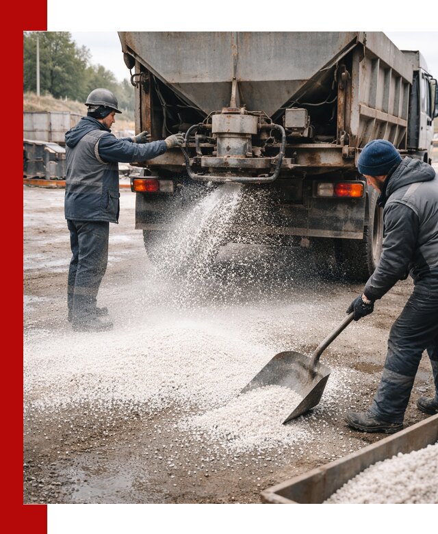 Доставка и продажа хлористого кальция в Саранске