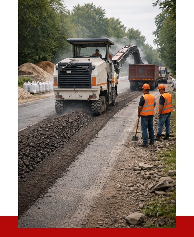 Фрезерованный асфальт в Саранске от 2318 р./куб. | ПРОНЕРУДСрн