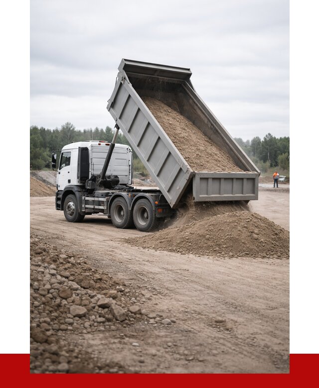 Доставка самосвалом 15 кубов в Саранске от 6848 руб. | ПРОНЕРУДСрн