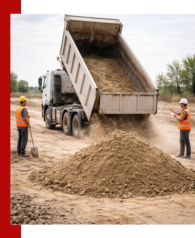 Доставка самосвалом 15 кубов в Саранске за город и по городу