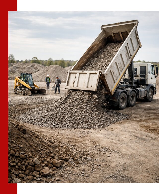 Доставка самосвалом 25 м³ в Саранске быстро и надежно