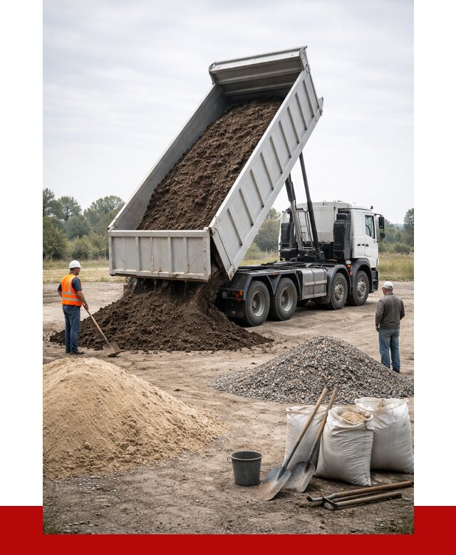 Доставка самосвалом 30 кубов в Саранске от 8956 р. | ПРОНЕРУДСрн