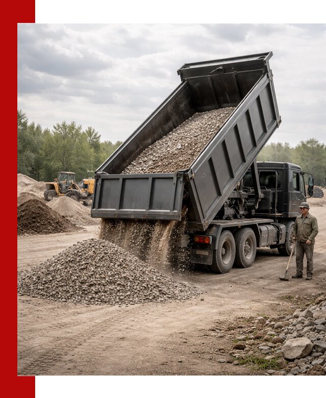 Доставка самосвалом 30 м3 по выгодным ценам в Саранске