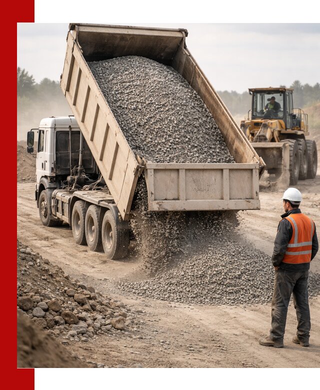 Доставка самосвалом 40 кубов цемента и сыпучих в Саранске