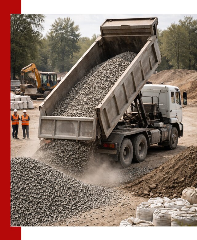 Аренда самосвала в Саранске для доставки сыпучих и нерудных материалов