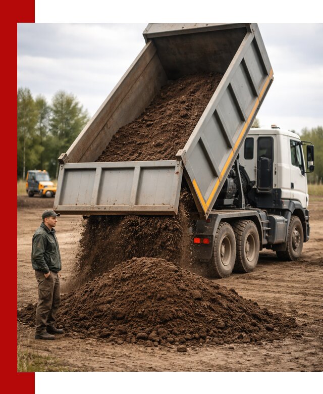 Аренда самосвала с водителем в Саранске для сыпучих грузов и навоза