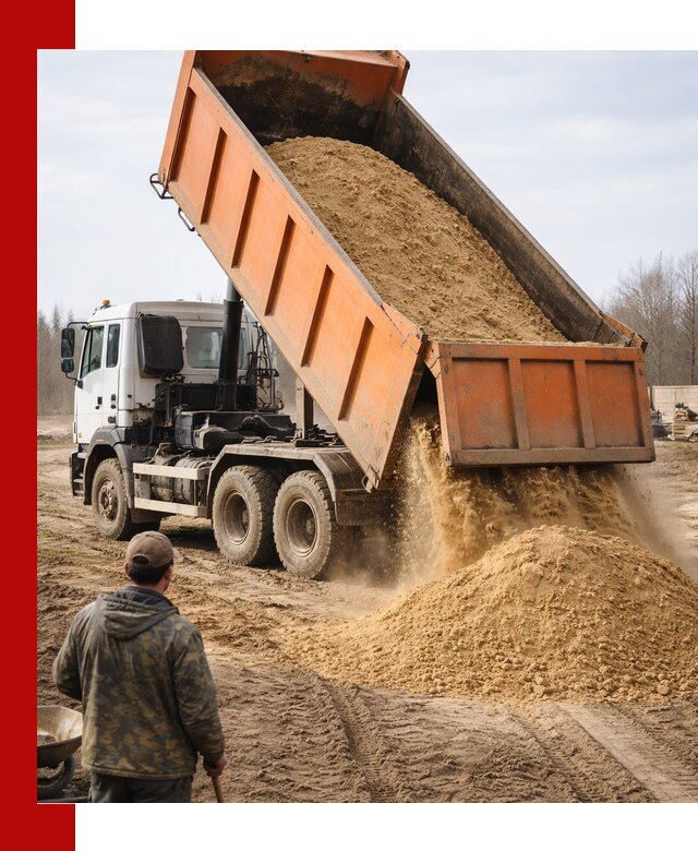 Аренда самосвала 20 тонн для перевозки грузов в Саранске