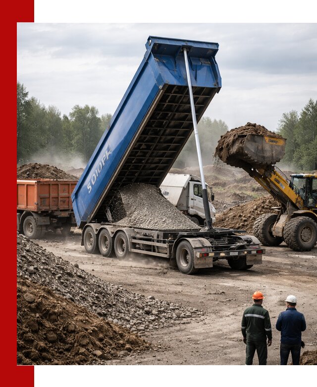 Аренда тонар 40 тонн в Саранске с доставкой материалов