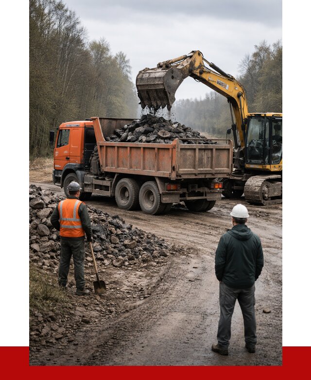 Вывоз асфальта в Саранске от 4741 р. самосвалом ПРОНЕРУДСрн