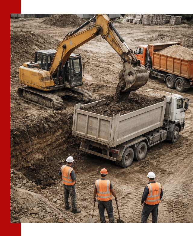 Разработка грунта для строительства и благоустройства в Саранске