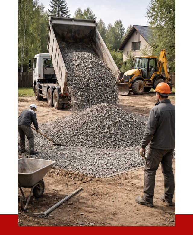 Отсыпка участка щебнем в Саранске от 6848 р. ПРОНЕРУДСрн