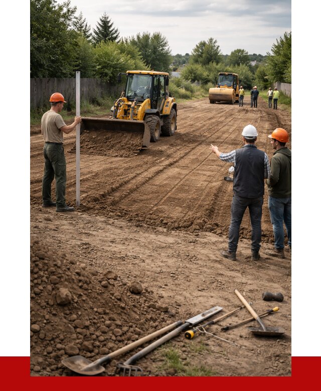 Планировка участка грунтом в Саранске от 4741 р ПРОНЕРУДСрн